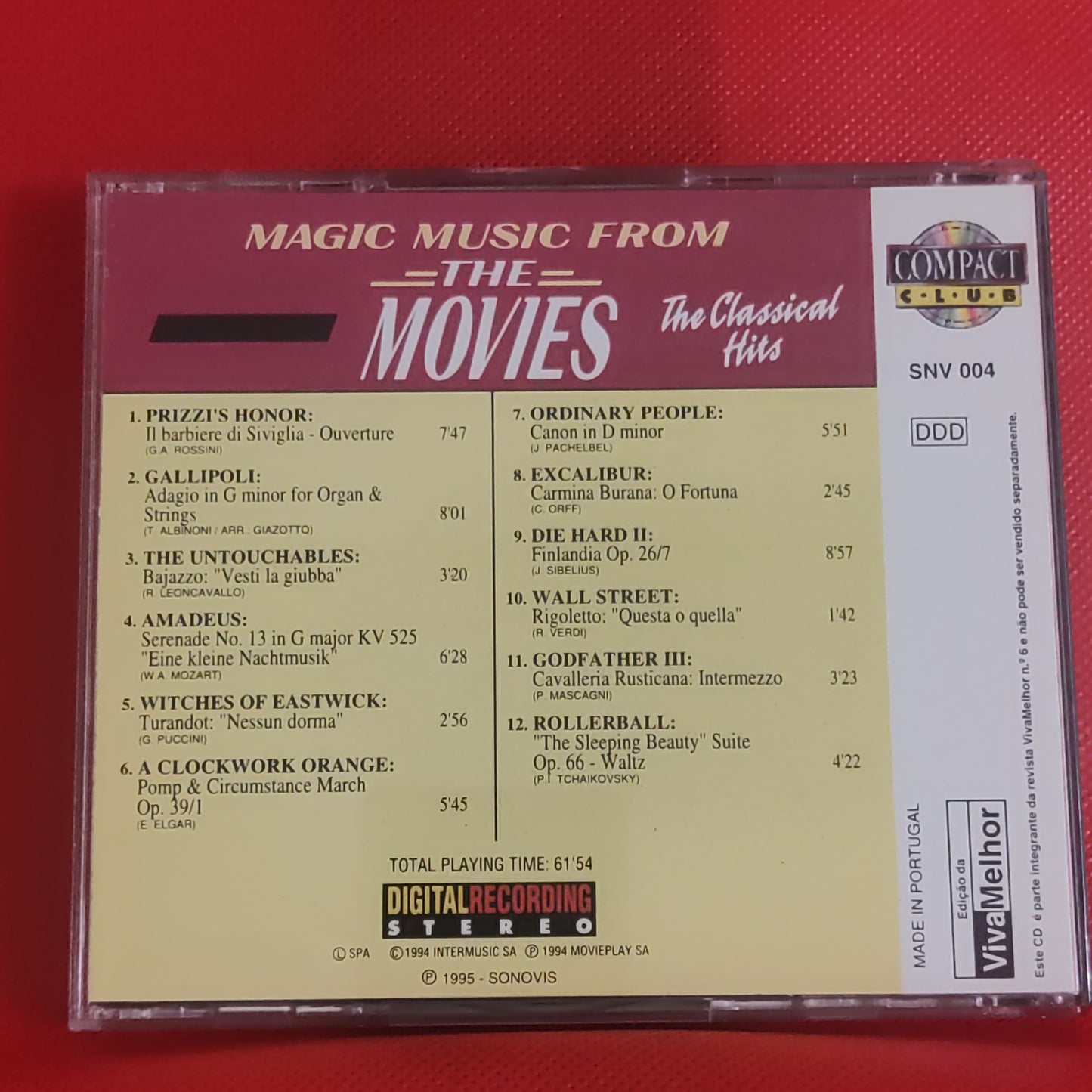 Magic Music from the movies The Classical Hits