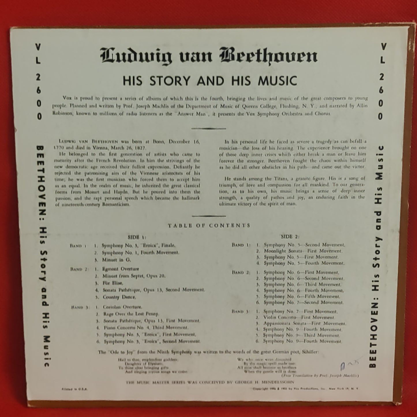 Ludwing van Beethoven - his story and his music