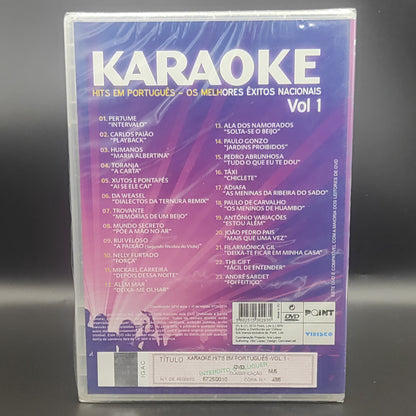 Karaoke vol1 - Hits em Portugues - os melhores êxitos nacionais