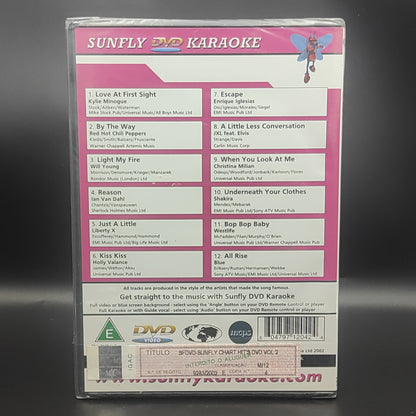 Sunfly DVD Karaoke -  Chart Hits Volume 2