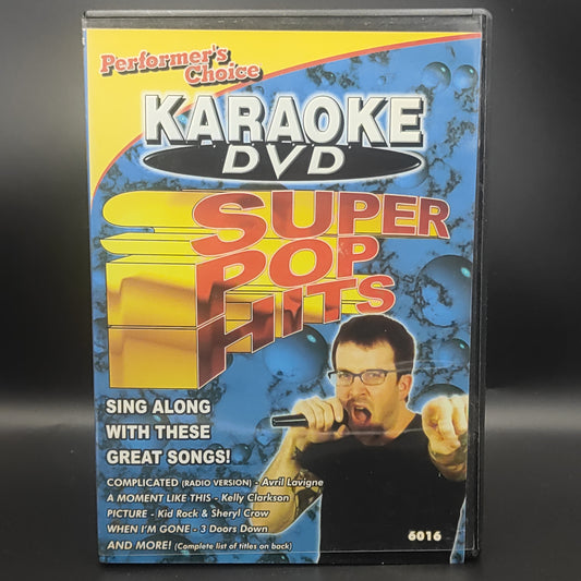 Karaoke  DVD - Super Pop Hits