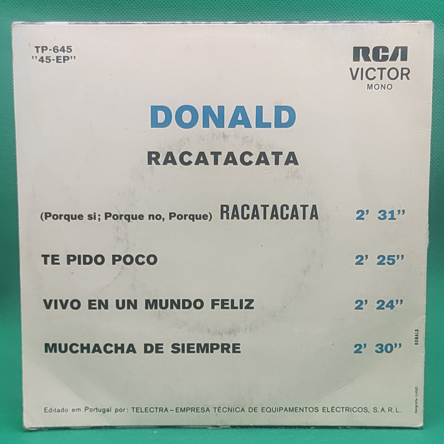 Donald - Racatacata