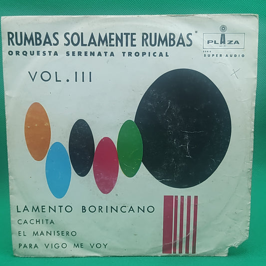 Rumbas Solamente Rumbas – Orquesta Serenata Tropical vol.III