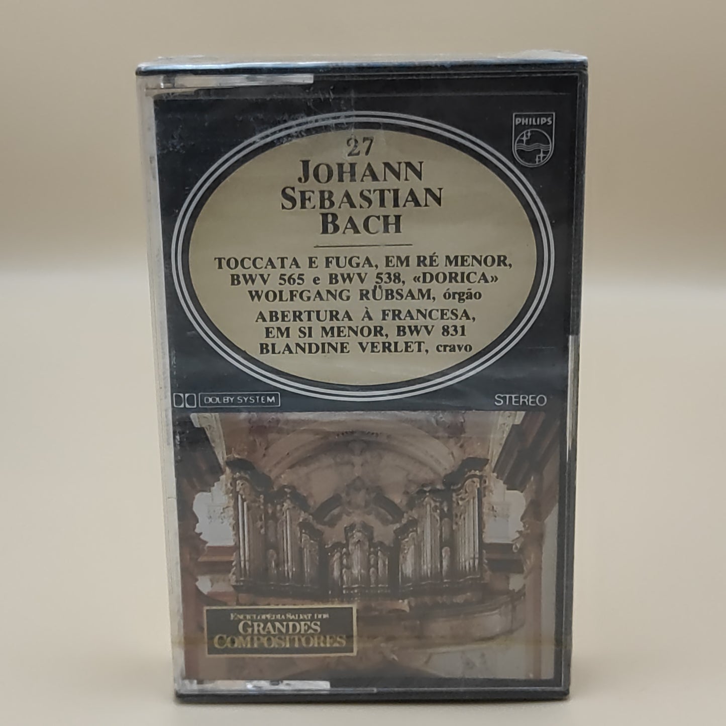 Johann Sebastian Bach - Peças para órgão/ Abertura para o cravo