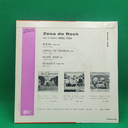 Zeca Do Rock E O Conjunto De Manuel Viegas ‎– Mädchen / Sansão Foi Enganado / Nazaré Rock / Dezassete