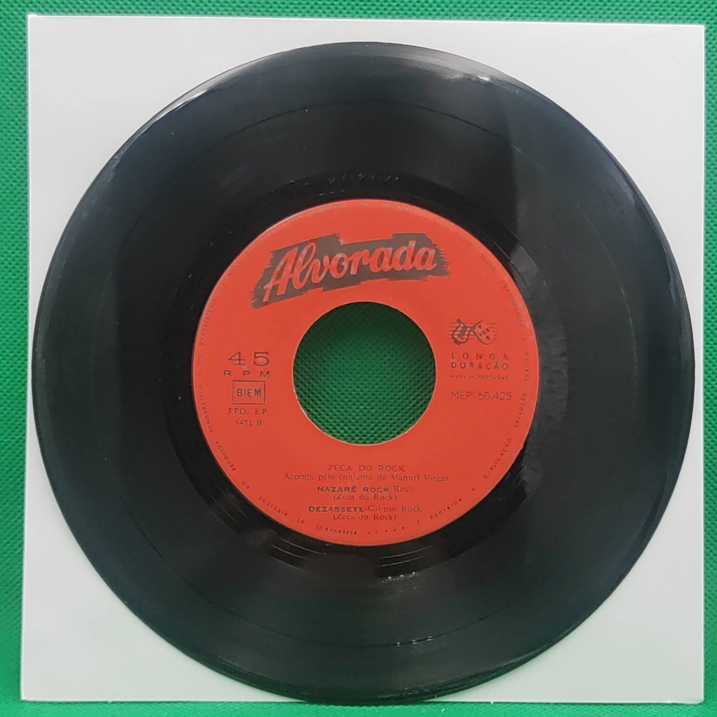 Zeca Do Rock E O Conjunto De Manuel Viegas ‎– Mädchen / Sansão Foi Enganado / Nazaré Rock / Dezassete