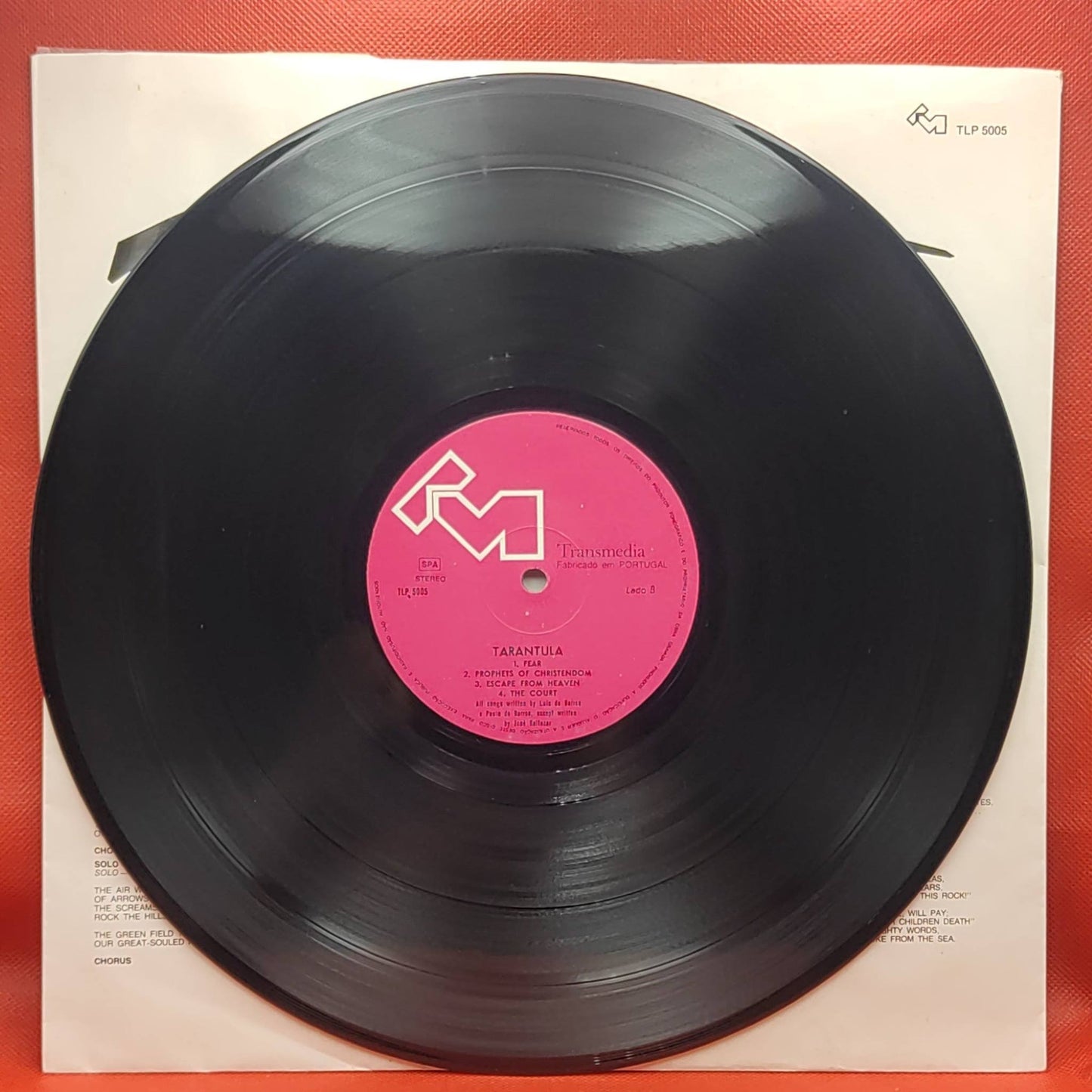 Tarantula (5) - Tarantula (LP, Album)