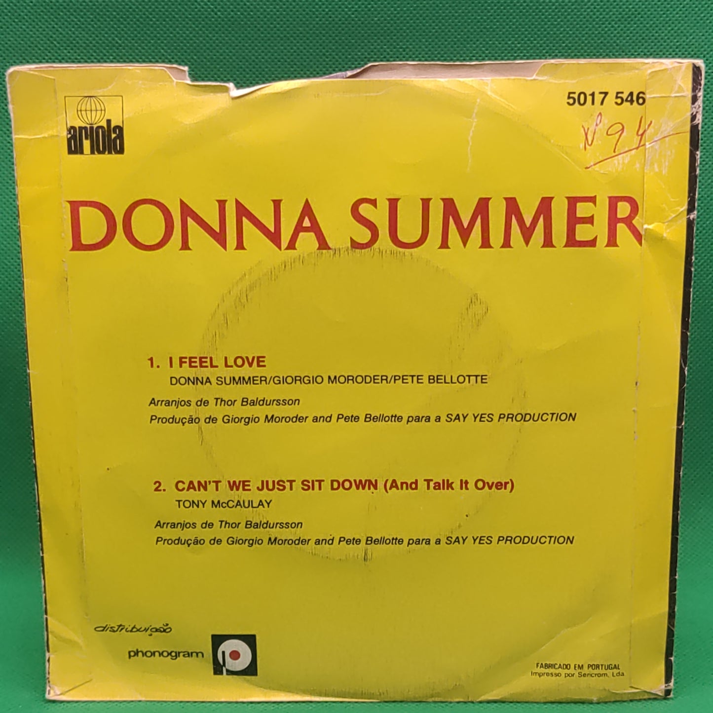 Donna Summers - I Feel Love