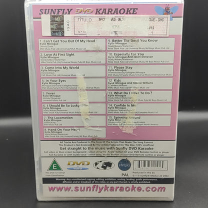 KYLIE - Sunfly dvd Karaoke