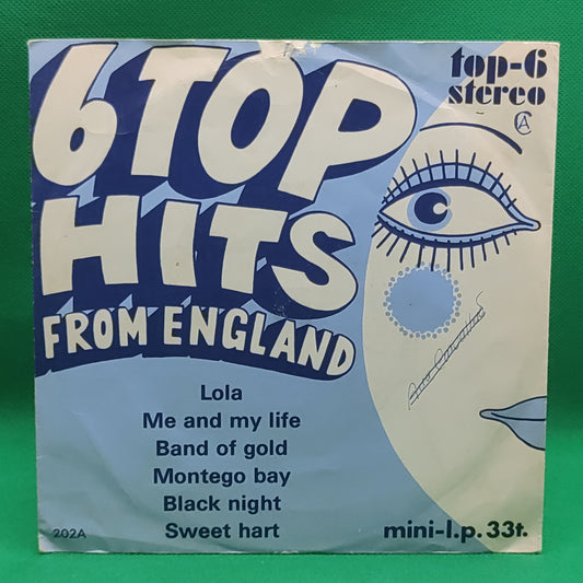 Various – 6 Top Hits From England