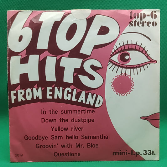 Various – 6 Top Hits From England