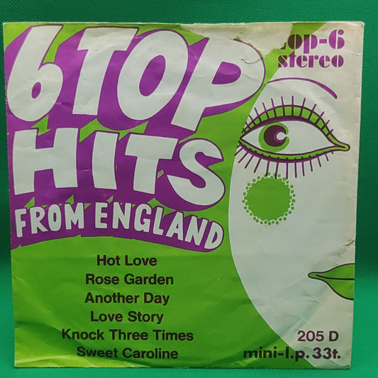 Various – 6 Top Hits From England