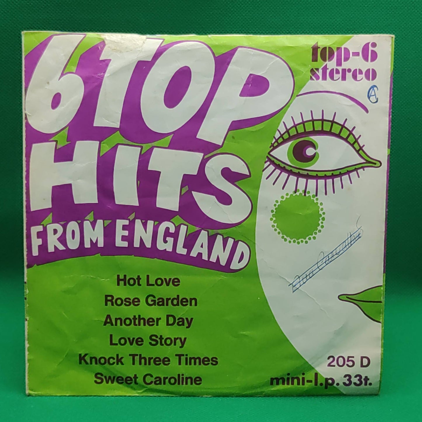 Various – 6 Top Hits From England