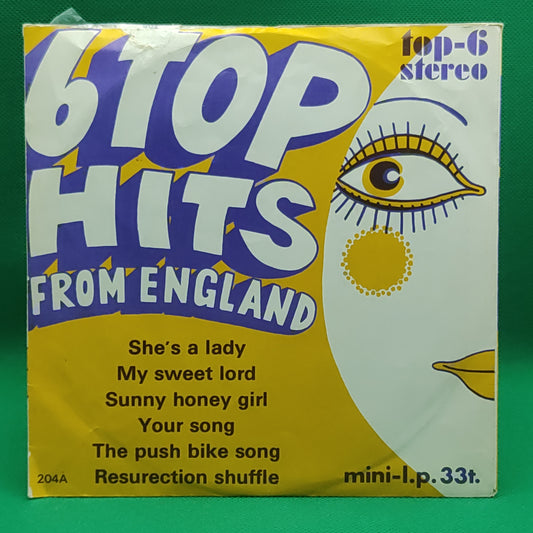 Various – 6 Top Hits From England