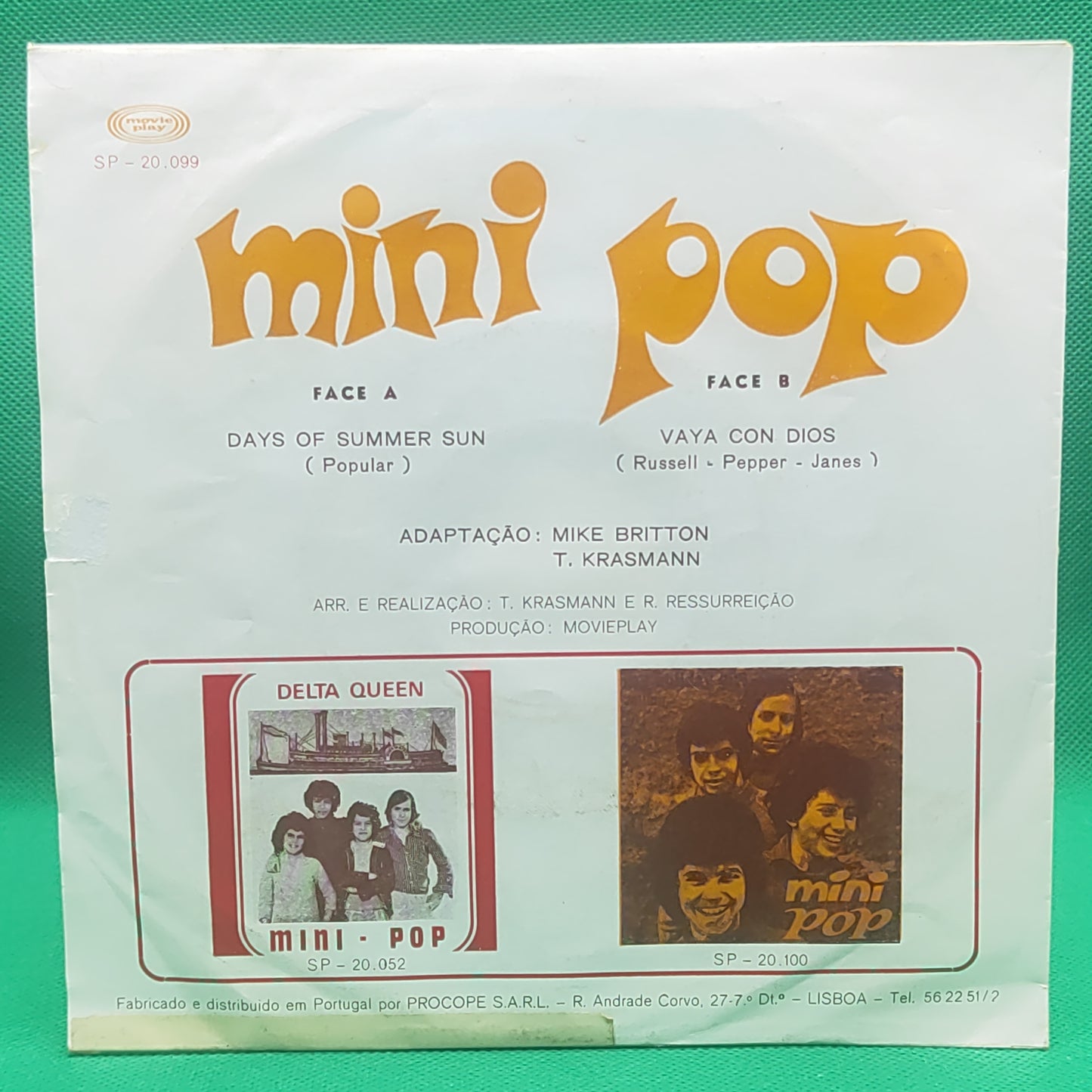 Mini Pop – Days Of Summer Sun / Vaya Con Dios