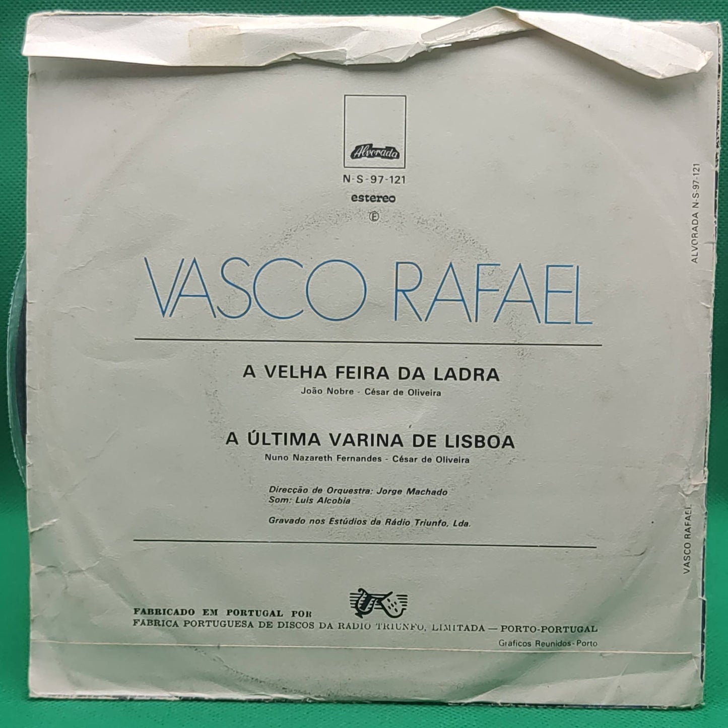 Vasco Rafael – A Velha Feira Da Ladra / A Última Varina De Lisboa