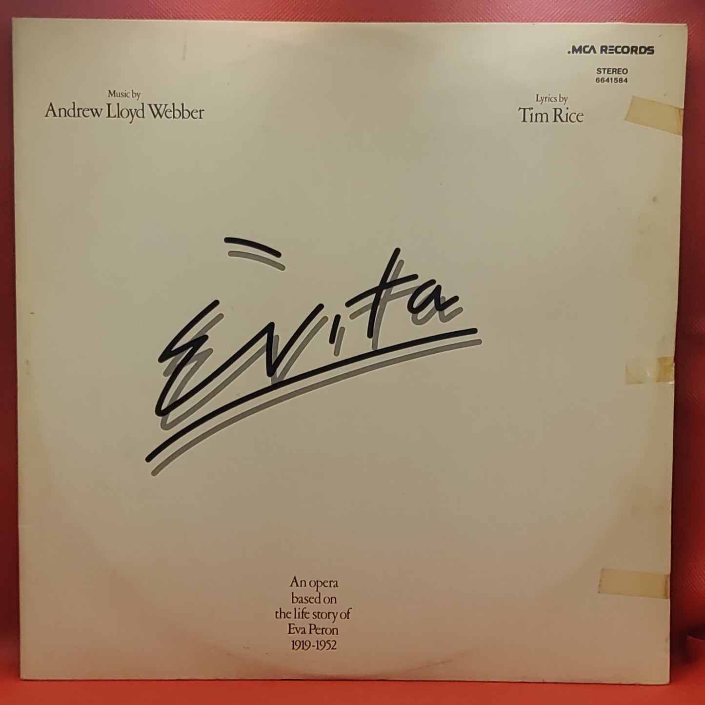 Andrew Lloyd Webber And Tim Rice – Evita