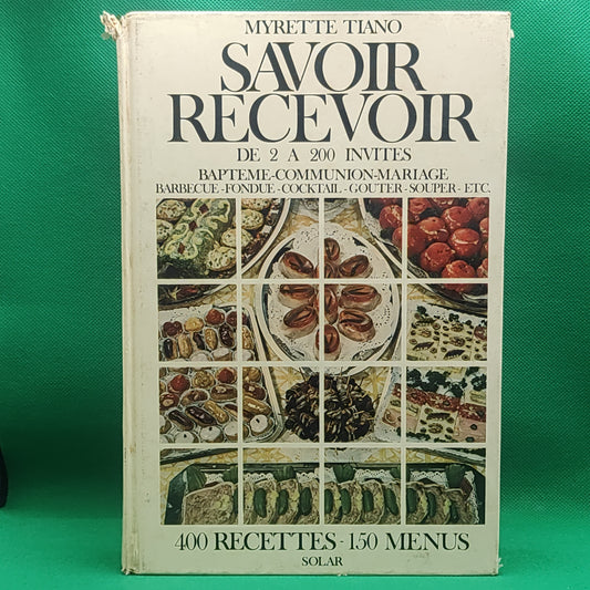 Livro - Savoir Recevoir - Myrette Tiano