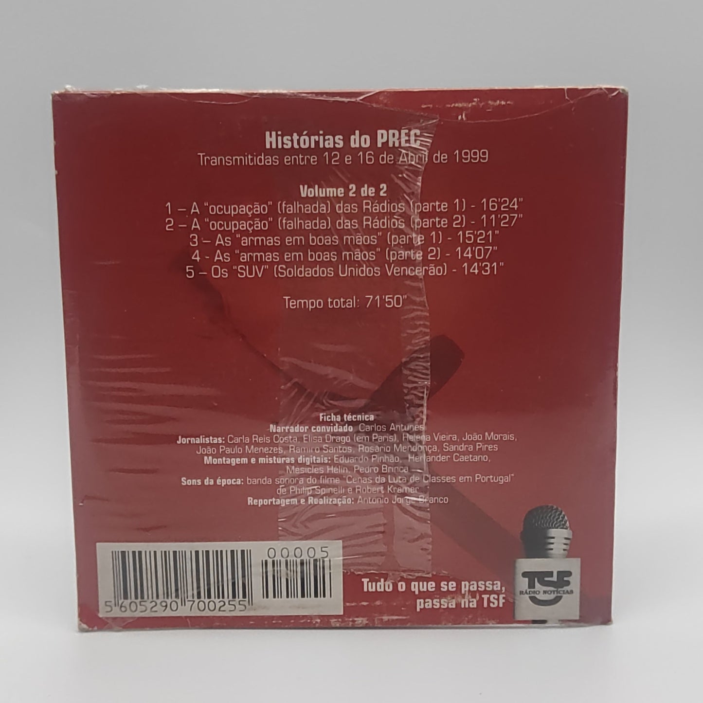 Os Cravos da Rádio | Histórias de um certo Abril - Histórias do Prec vol2 de vol2      cd 5