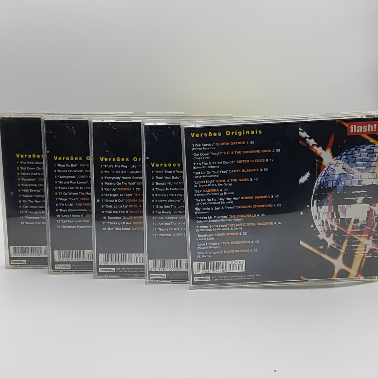 Disco Flash! O Melhor do Disco Sound 5 cd's