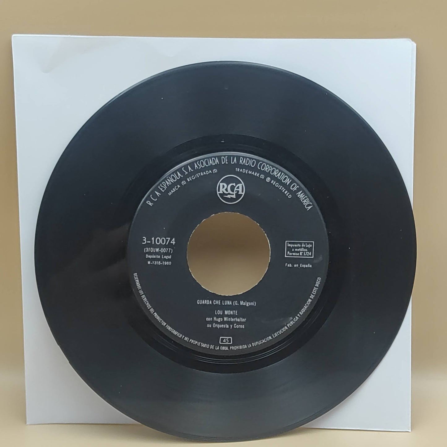 Lou Monte – Remember This Gumba / Guarda Che Luna