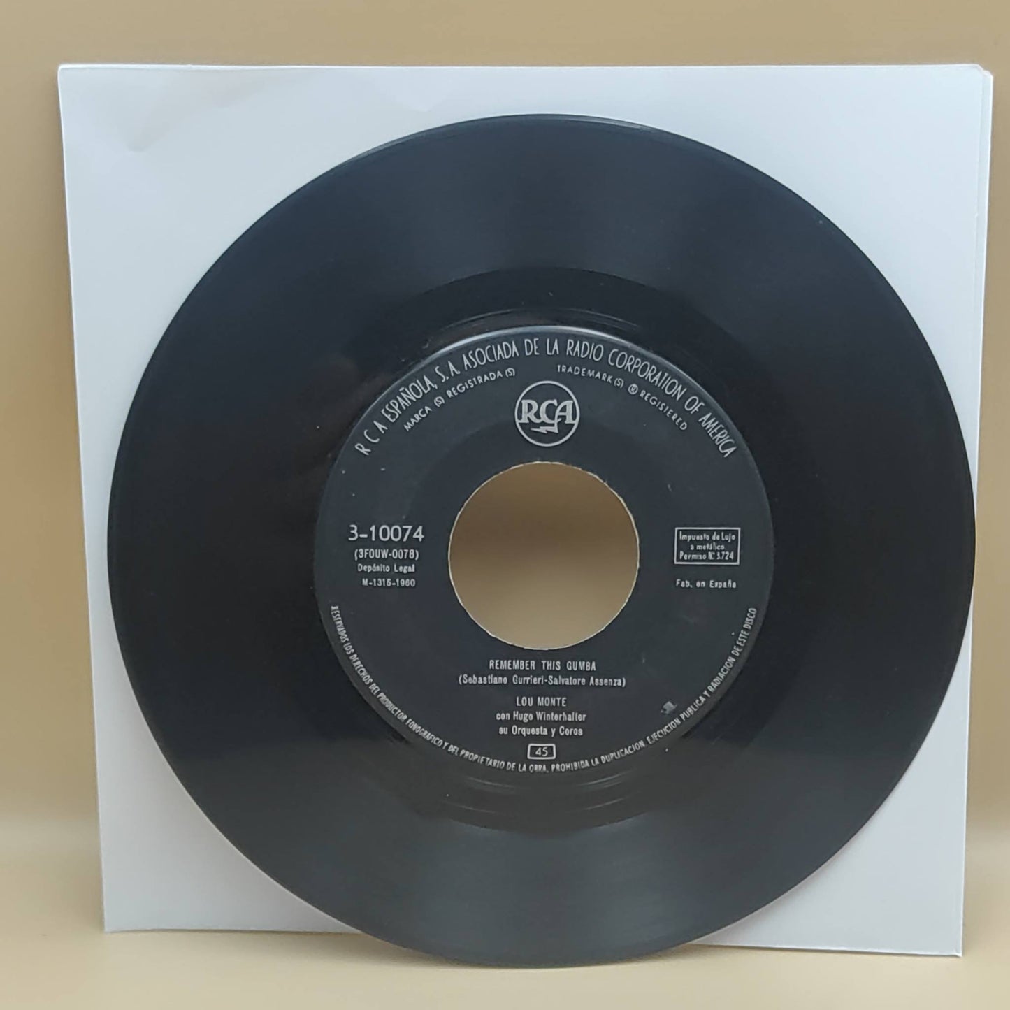 Lou Monte – Remember This Gumba / Guarda Che Luna