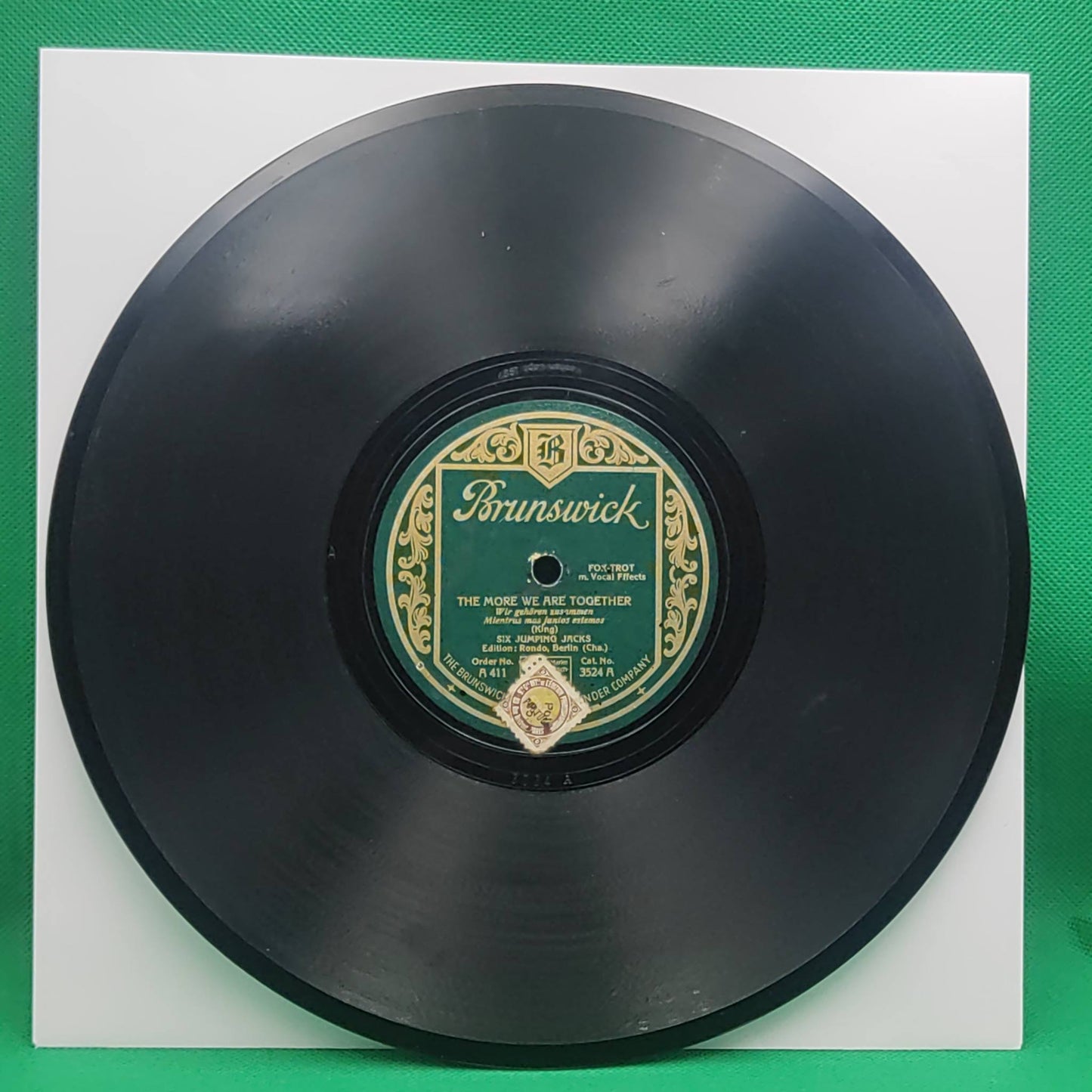 SIX JUMPING JACKS 78RPM
