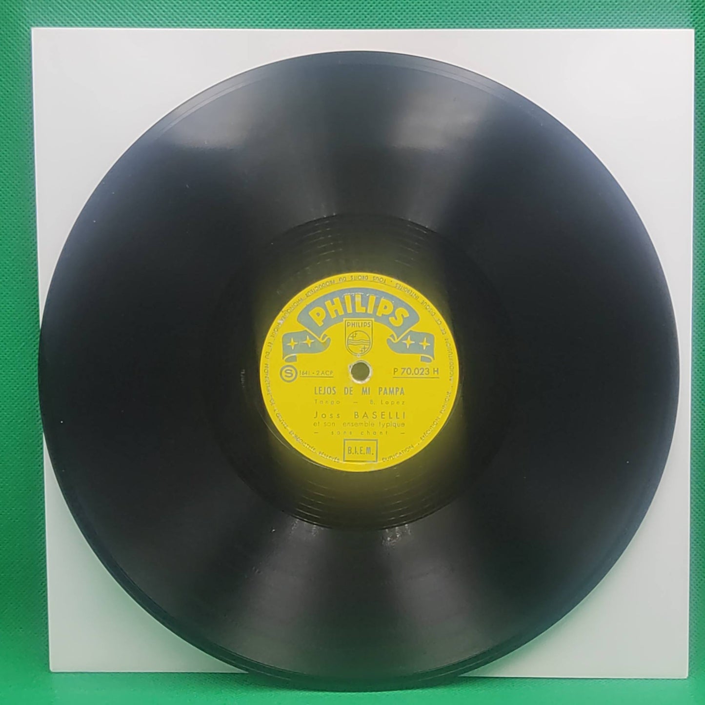 JOSS BASELLI ET SON ENSEMBLE TYPIQUE - SANS CHANT - EL LOVITO