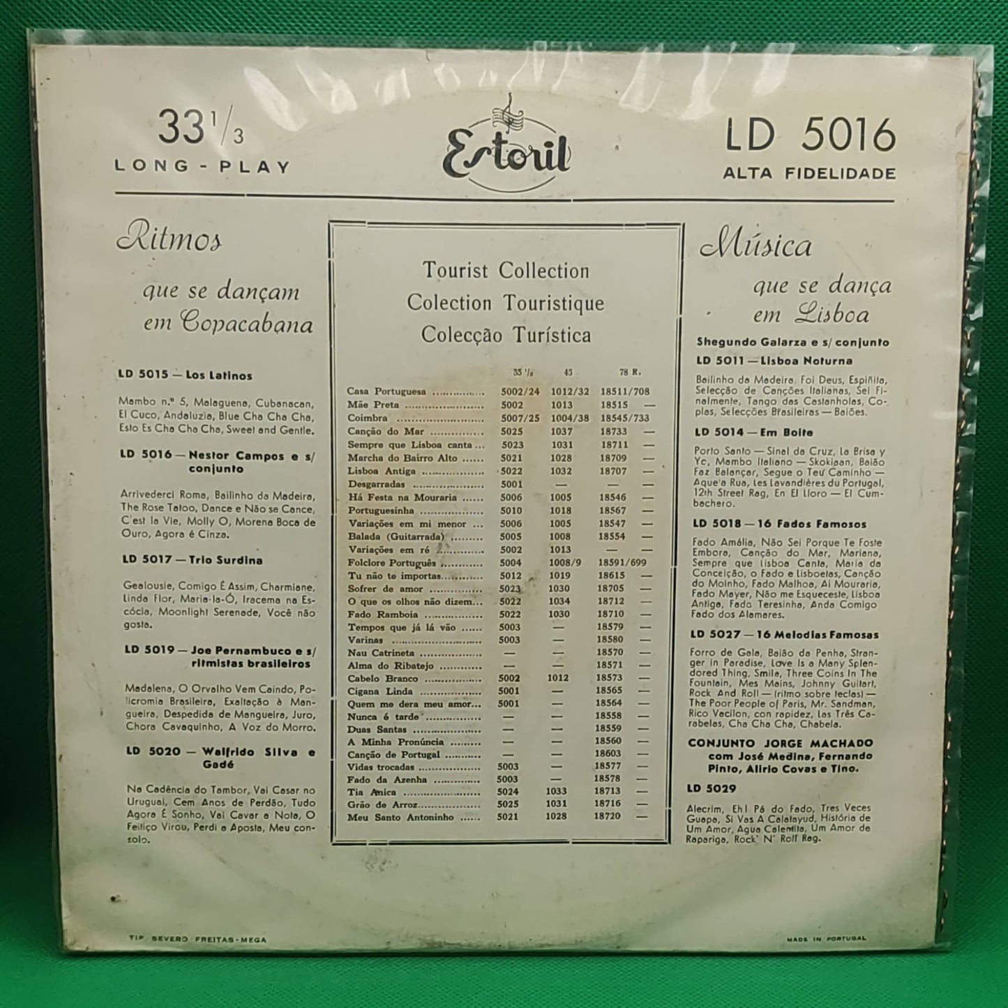 NESTOR CAMPOS E SEU CONJUNTO DE BOITE - MUSICA DA NOITE