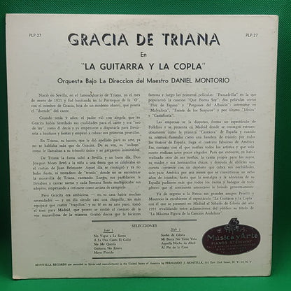 GRACIA DE TRIANA - GUITARRA Y LA COPLA