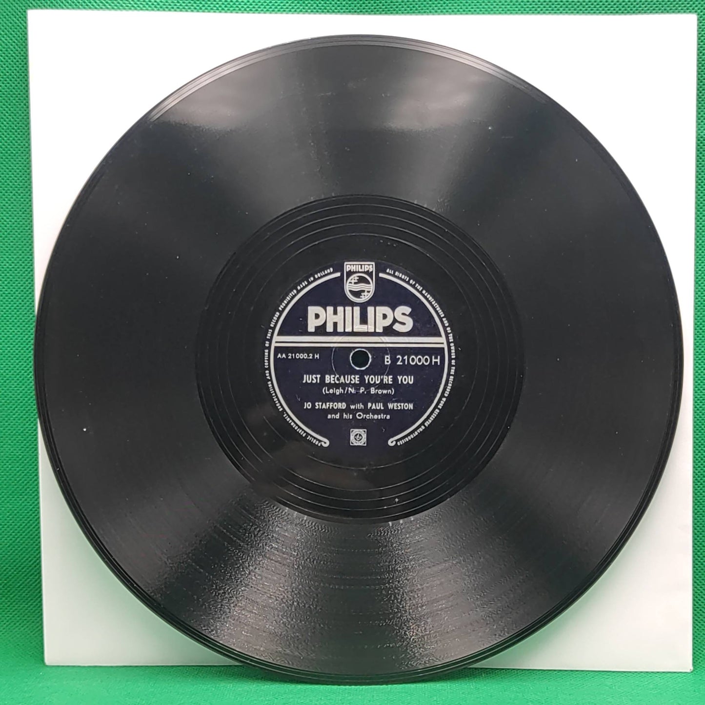 JO STAFFORD mit PAUL WESTON