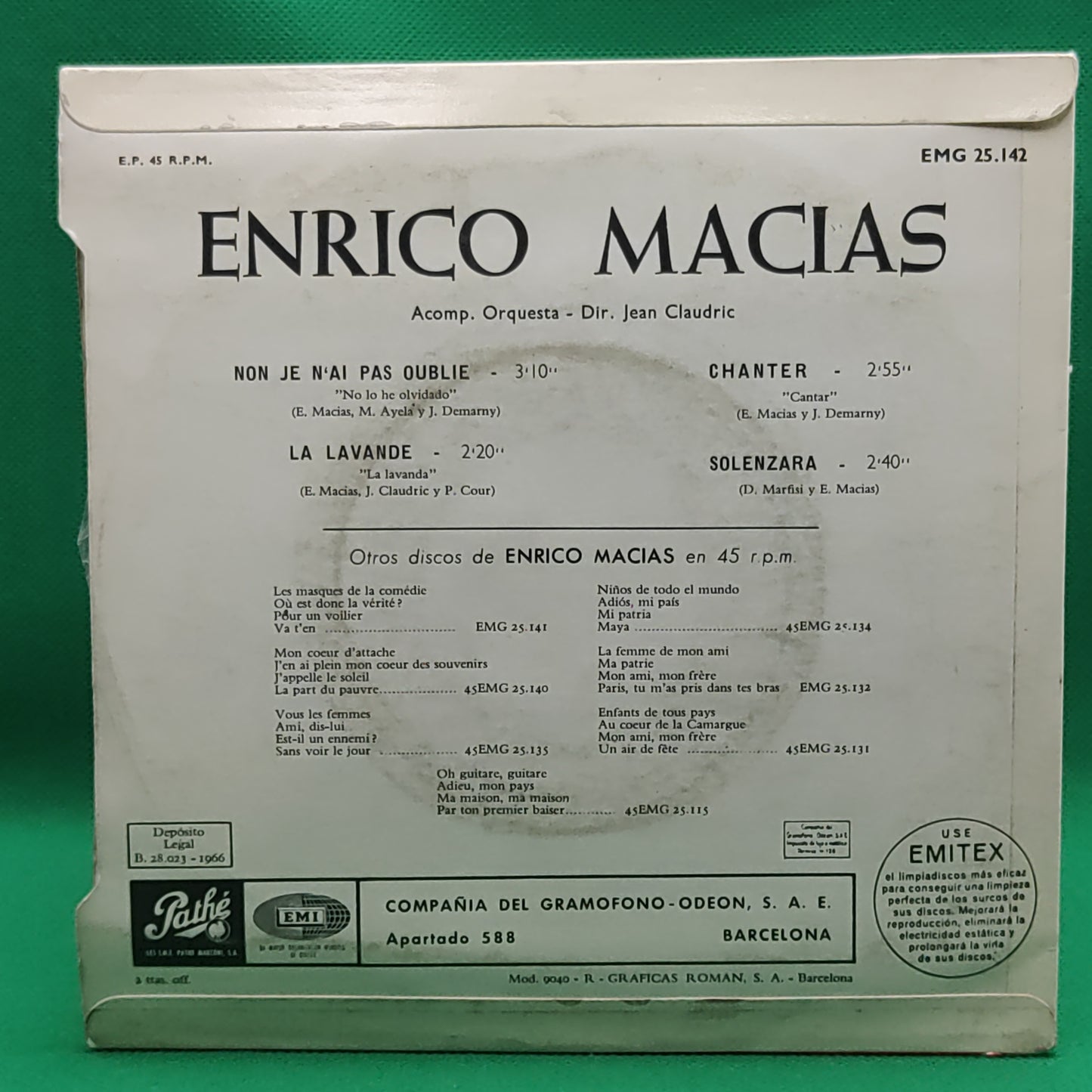 ENRICO MACIAS