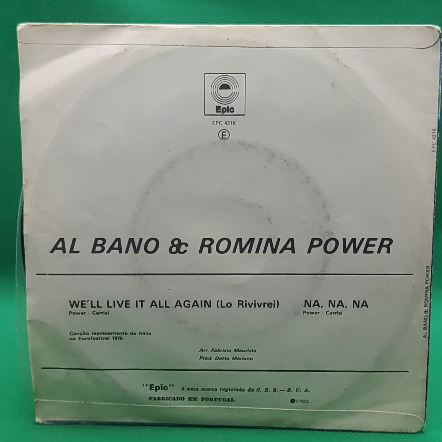 AL BANO & ROMINA POWER - We'll Live It All Again / Na, Na, Na