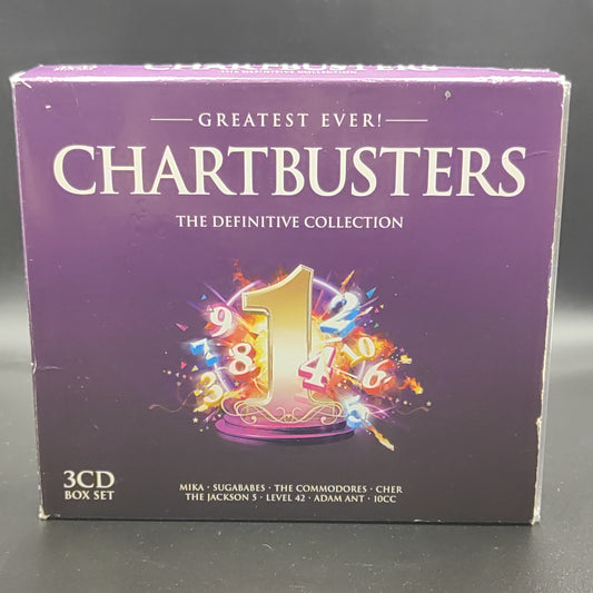 CHARTBUSTERS - THE DEFINITIVE COLLECTION - GREATEST EVER 3CD