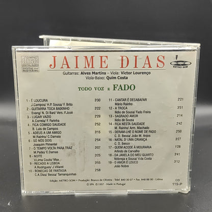 JAIME DIAS - TODO VOZ E FADO