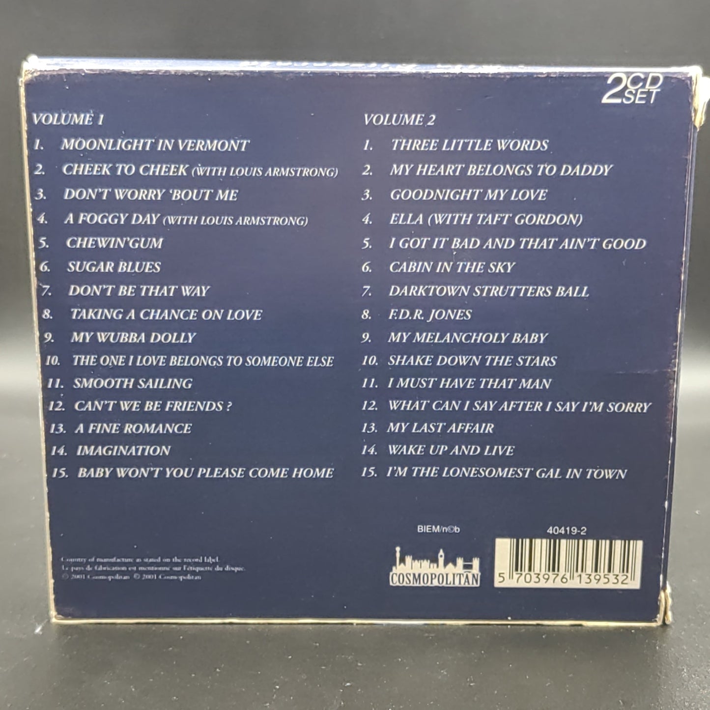 ELLA FITZGERALD - QUEEN OF JAZZ - The essencial collection