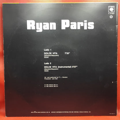 RYAN PARIS - Dolce Vita