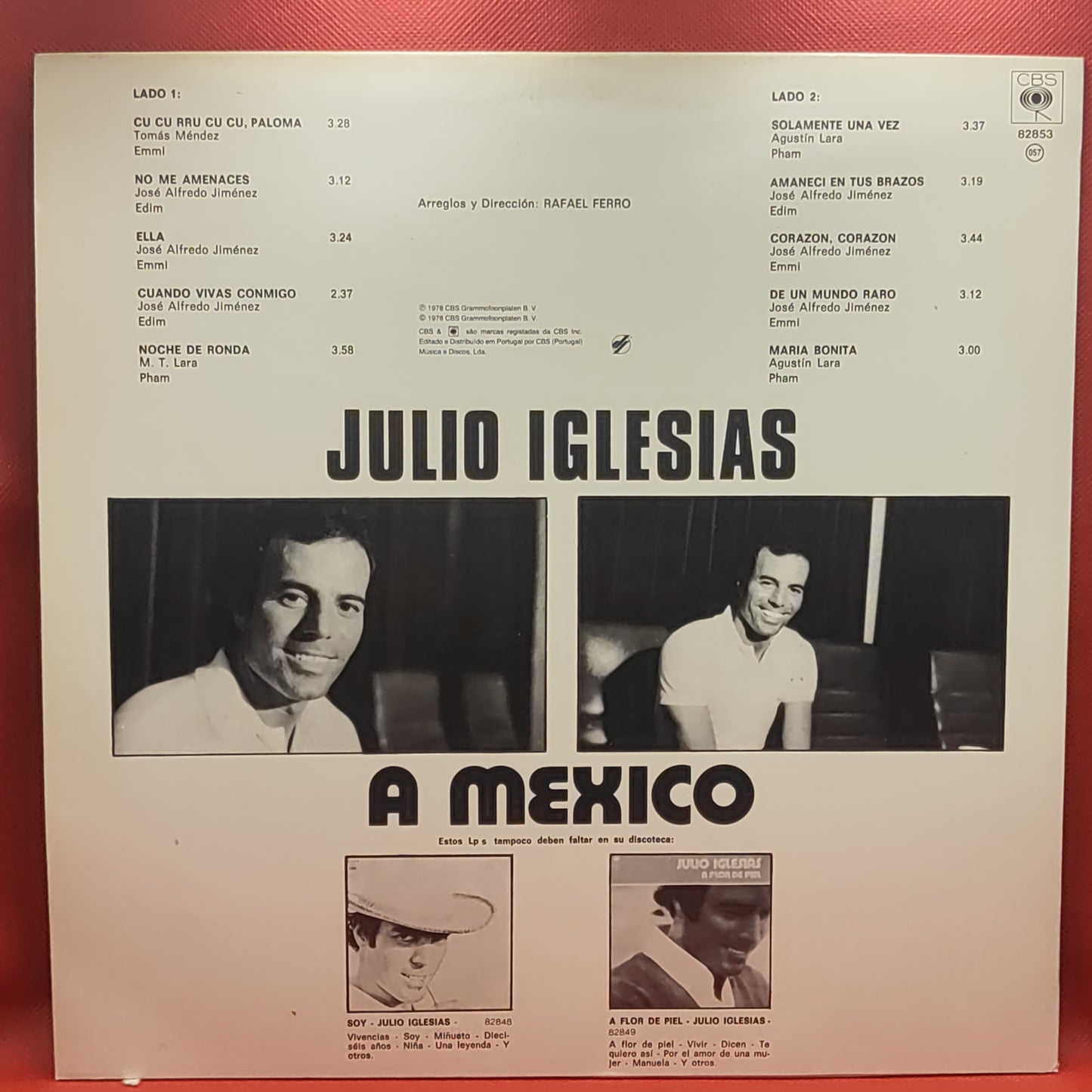 Julio Iglesias – A Mexico