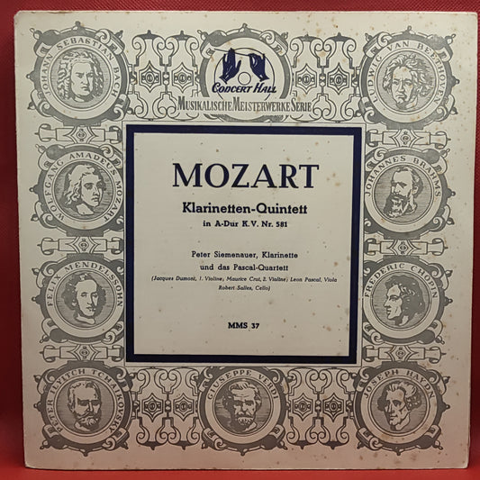 The Pascal String Quartet* – Mozart Clarinet Quintet A Major, K.581