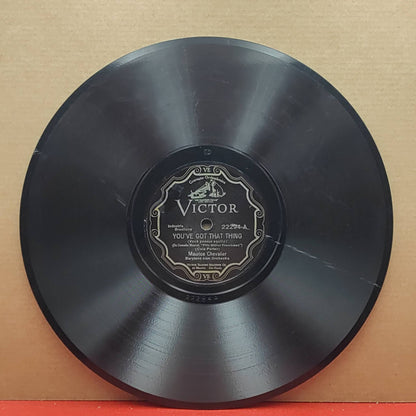 MAURICE CHEVALIER