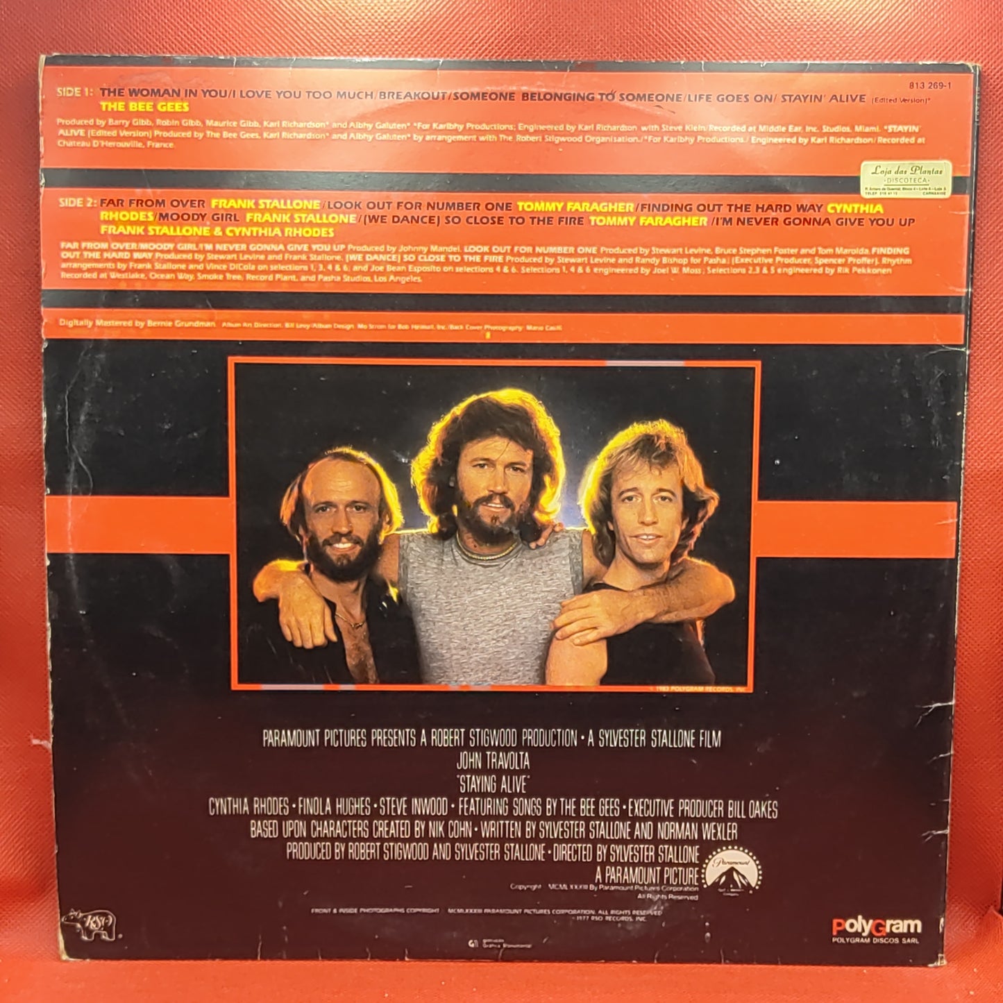 Various – The Original Motion Picture Soundtrack - Staying Alive