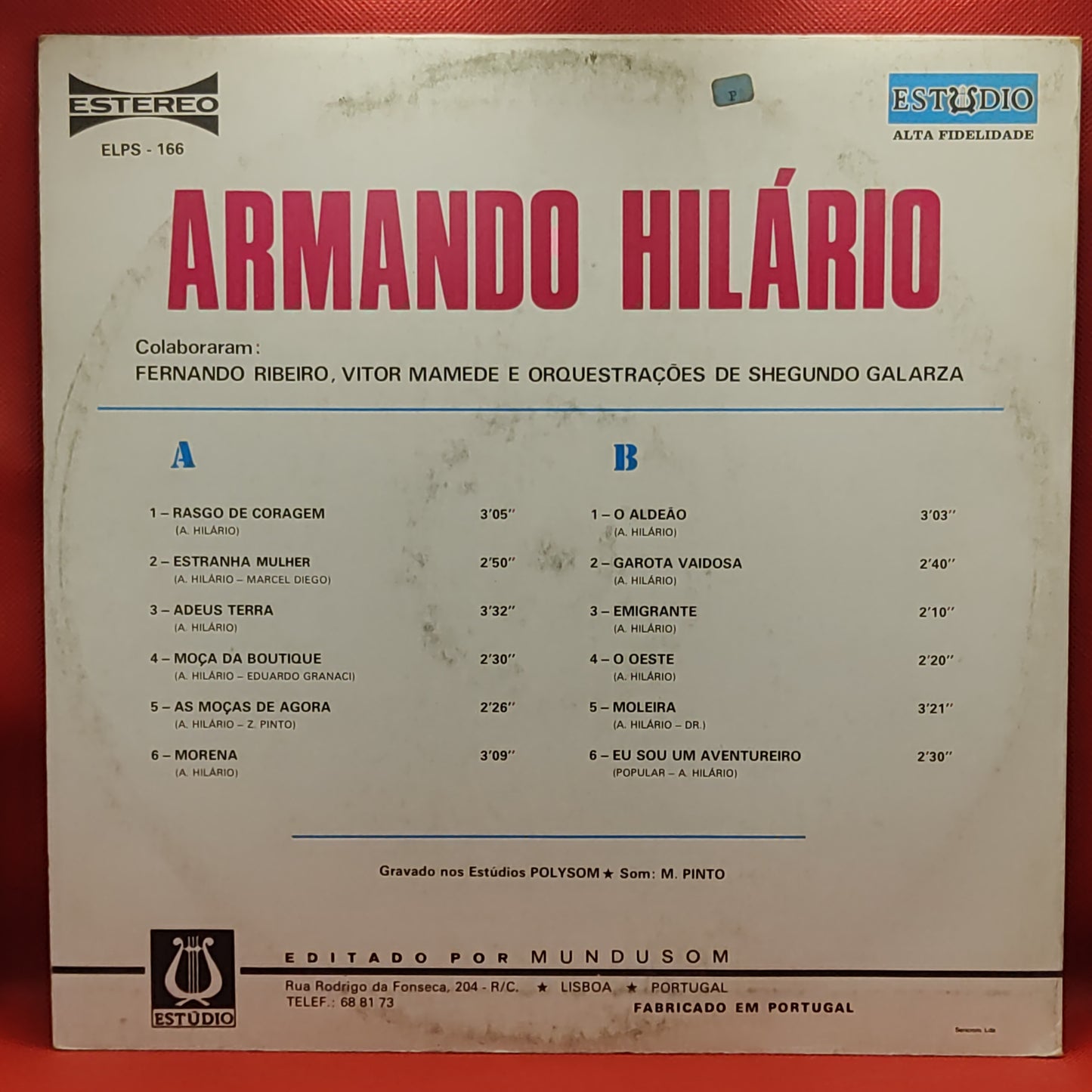 Armando Hilário – Armando Hilário