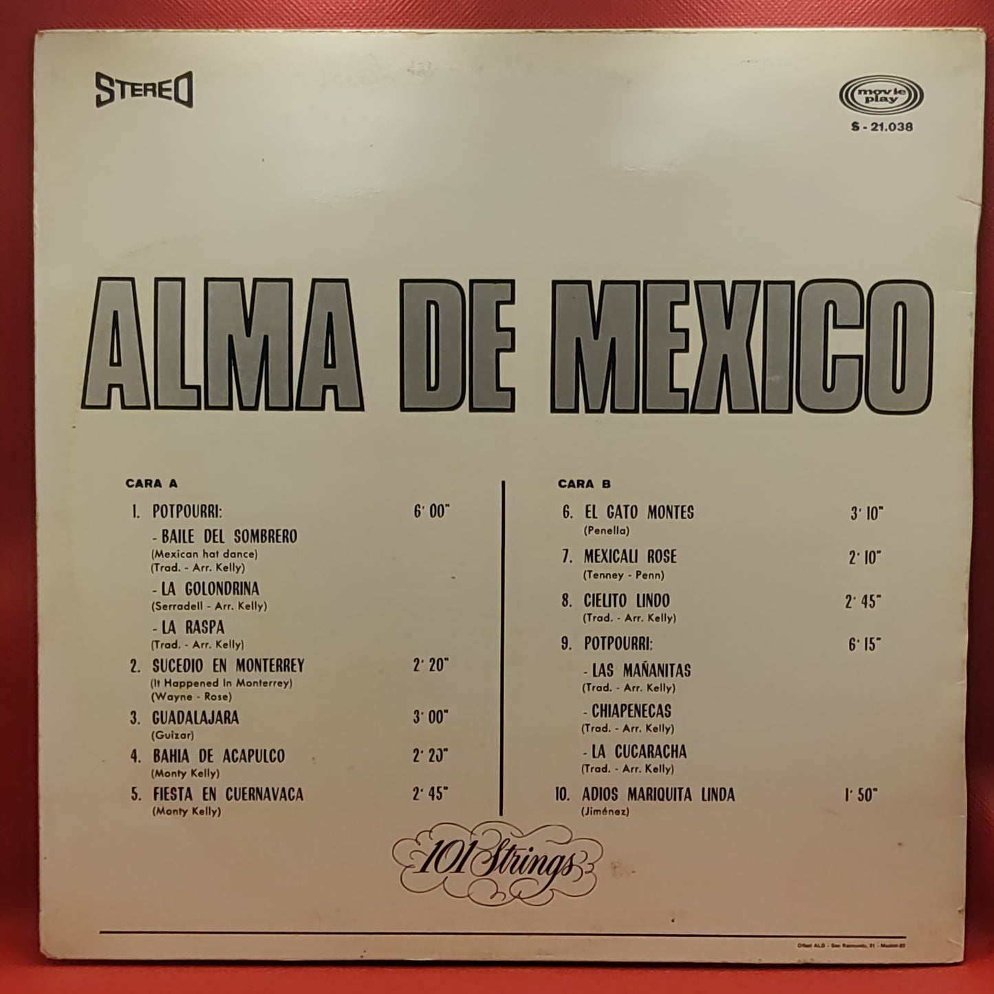 101 Strings – Alma De Méjico