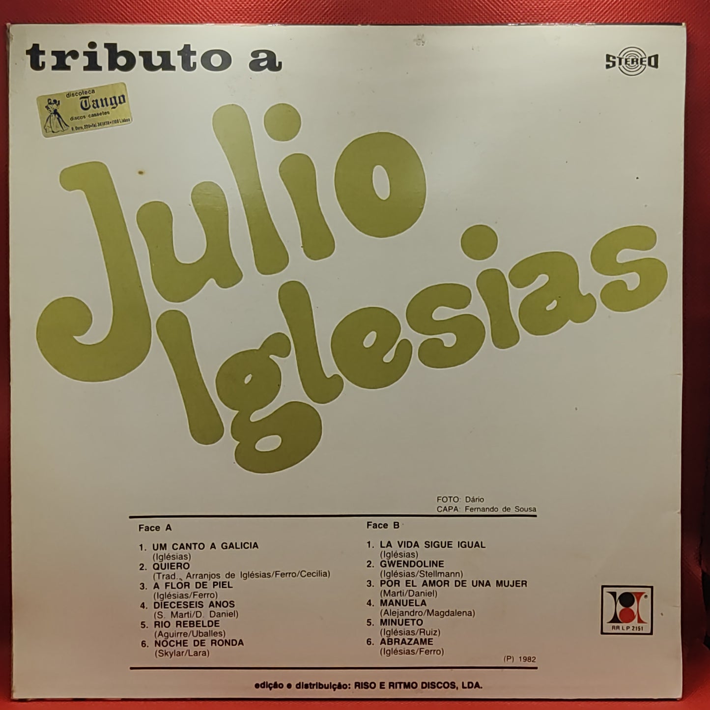 Unknown Artist – Tributo A Júlio Iglesias