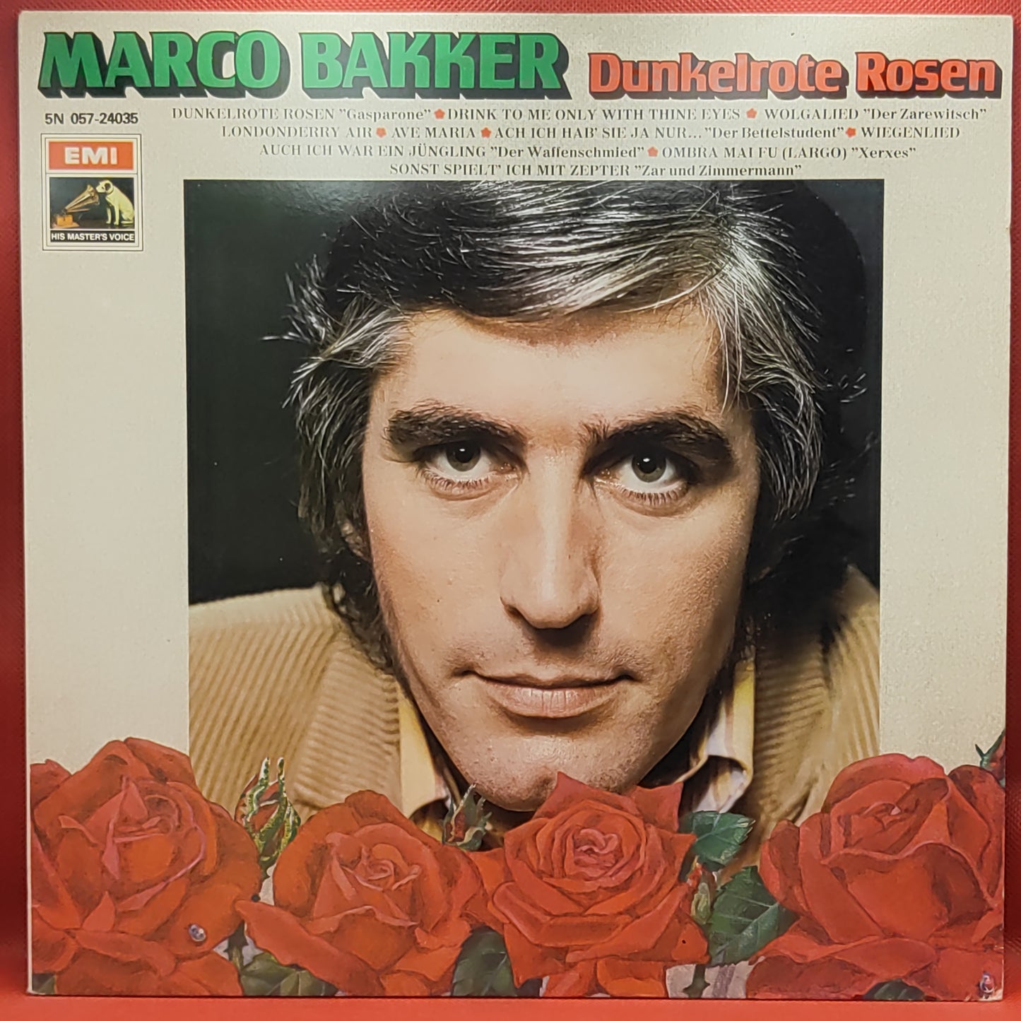Marco Bakker – Dunkelrote Rosen