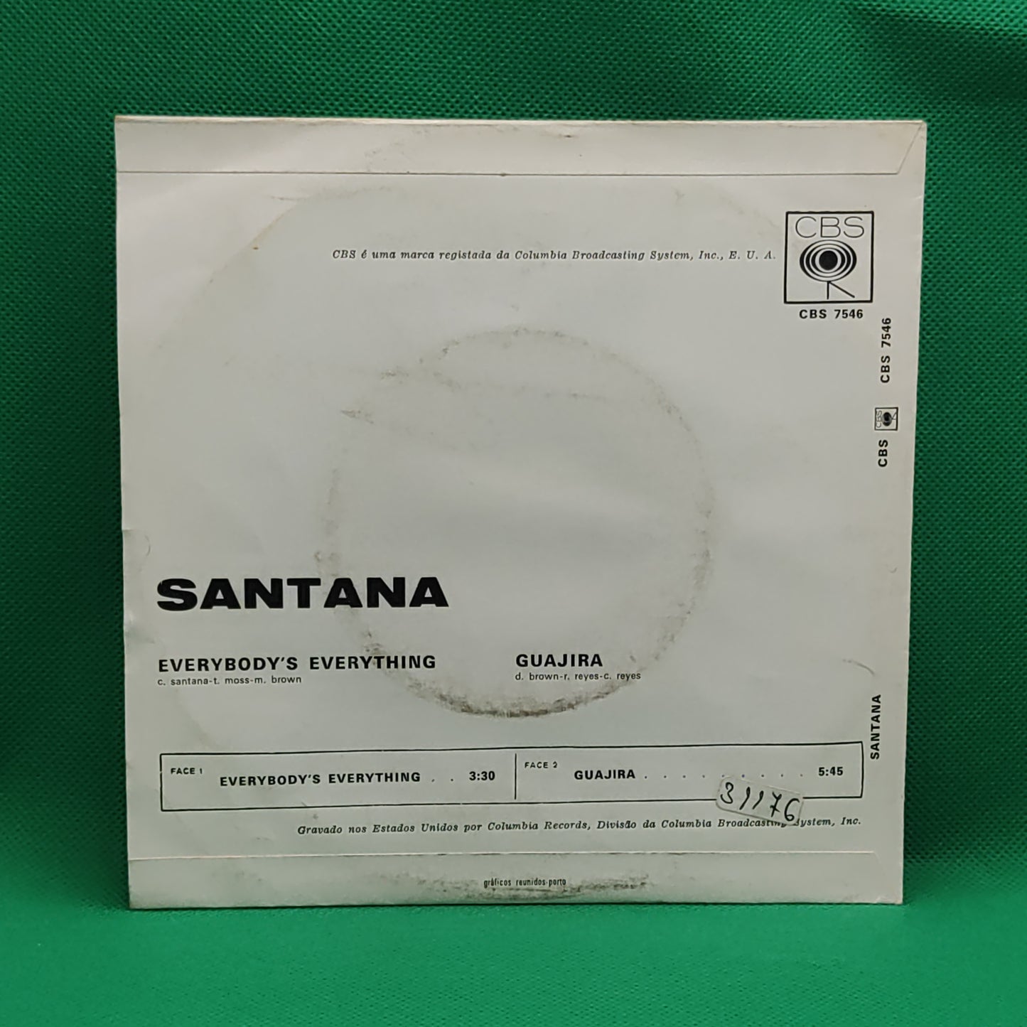 Santana – Everybody's Everything / Guajira