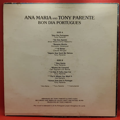 ANA MARIA AND TONY PARENTE - BOM DIA PORTUGUÊS