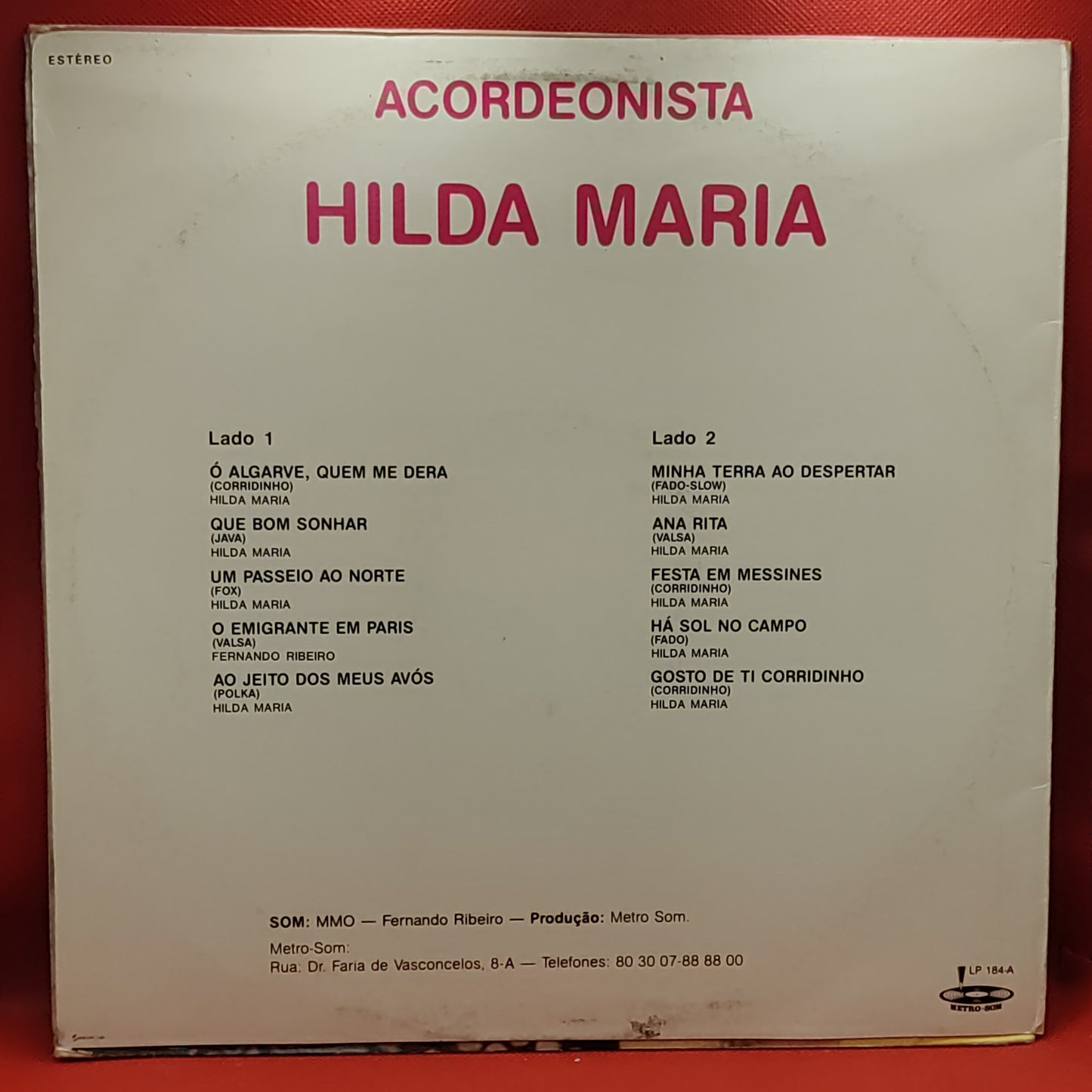 ACORDEONISTA  - HILDA MARIA