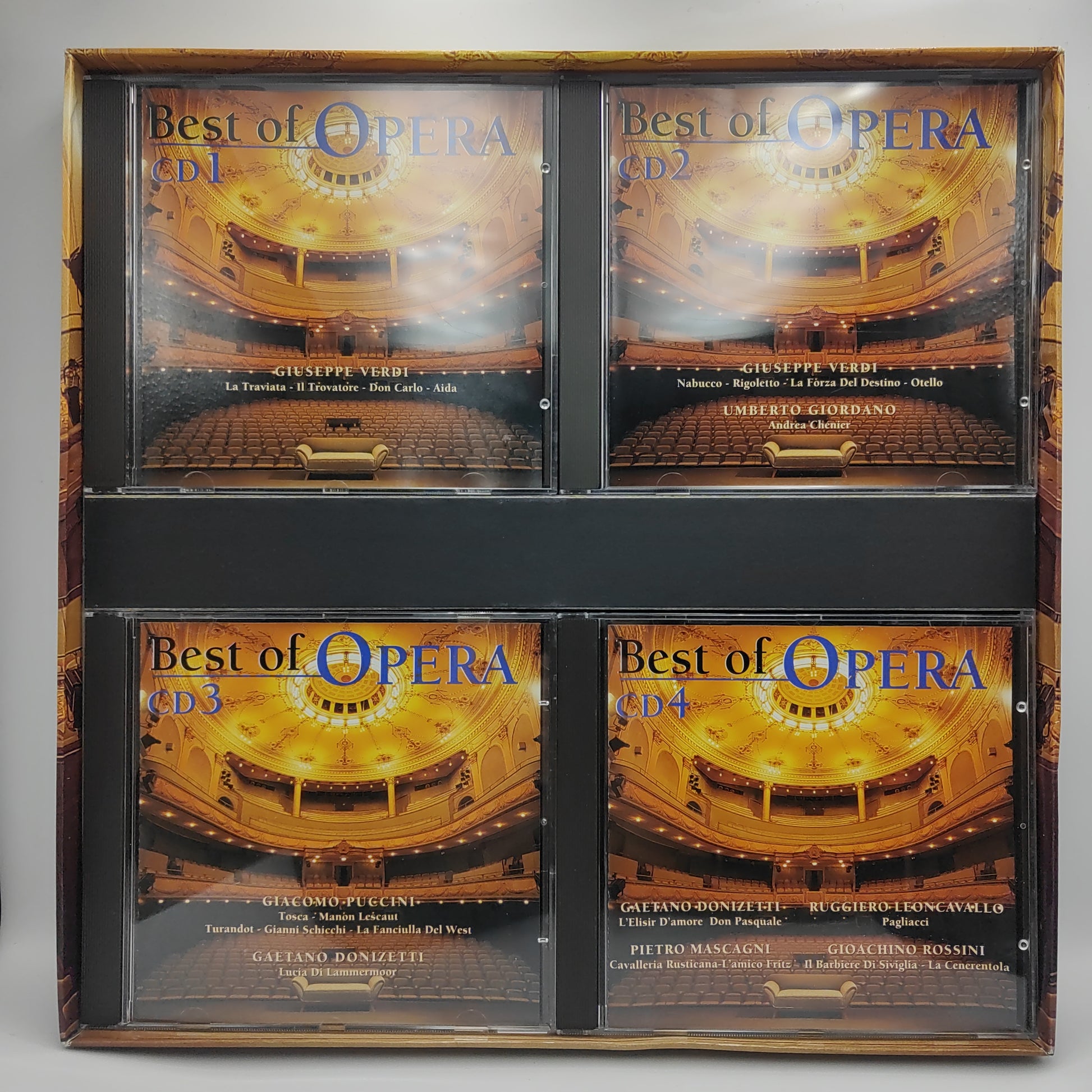 BEST OF OPERA 4CD BOX – Vinyl Store Online