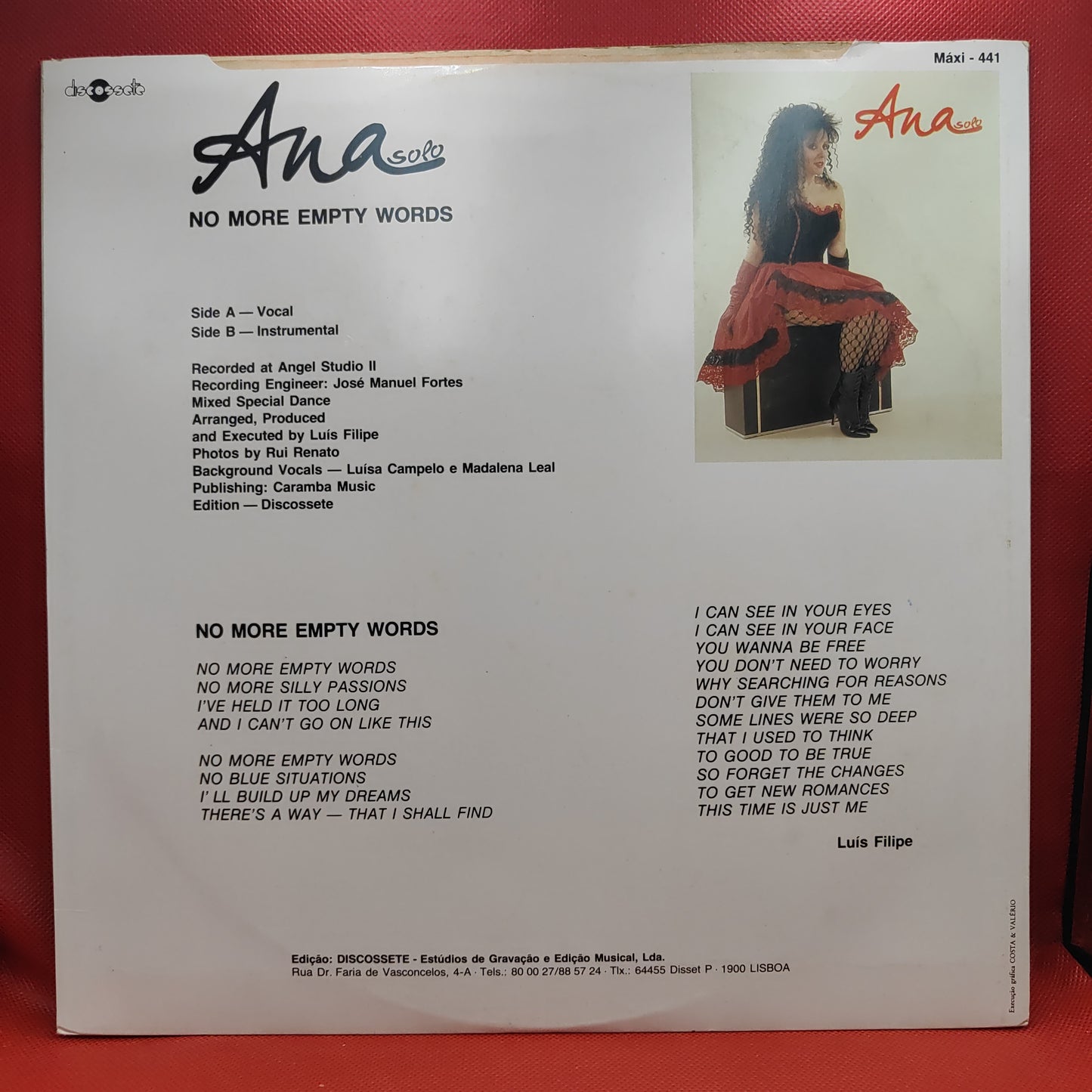 Ana Solo – No More Empty Words